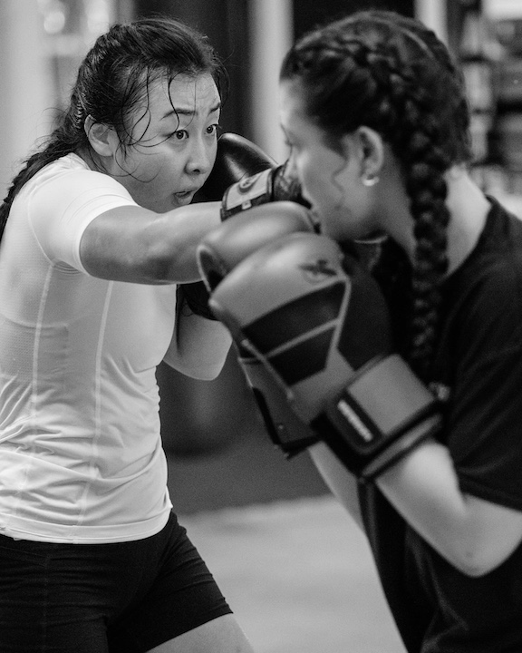 Alexis Lexee Lee Muay Thai instructor at Poway Martial Arts