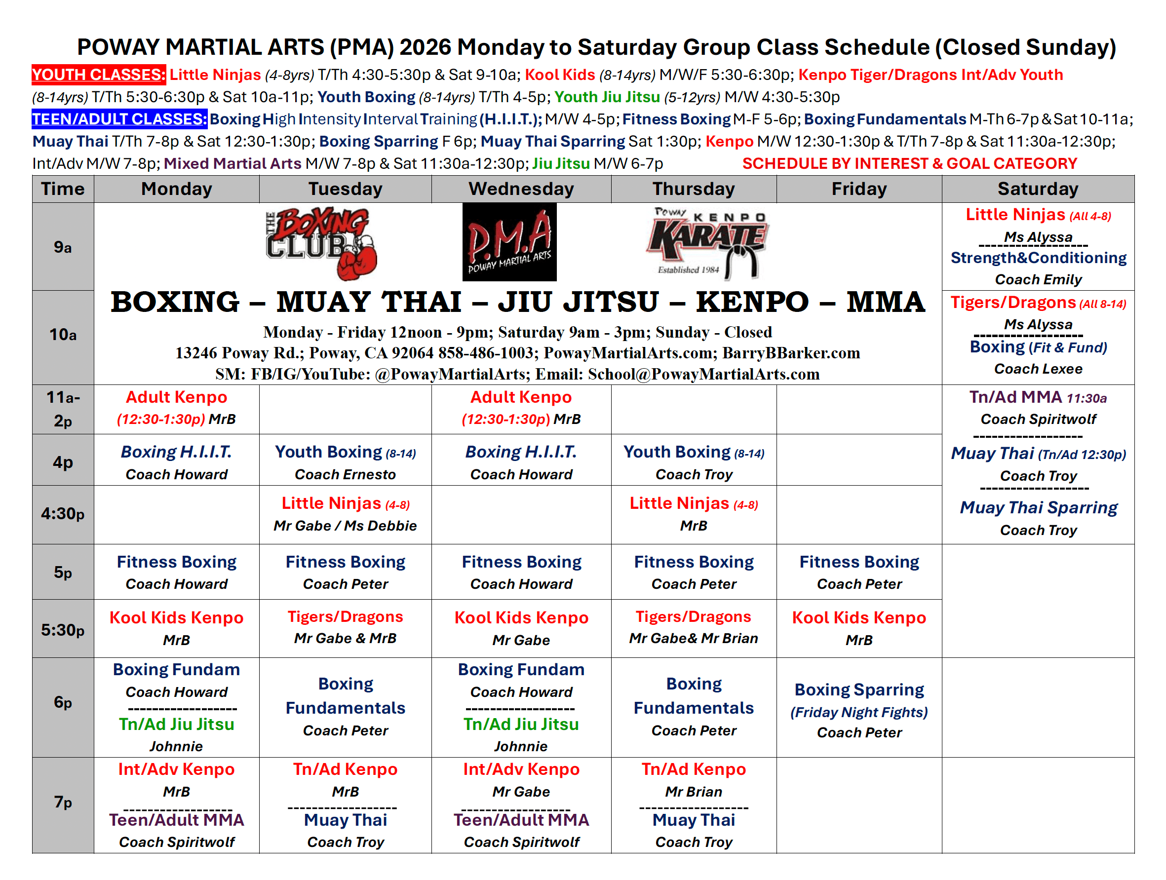 group class trainer names 5.12.26